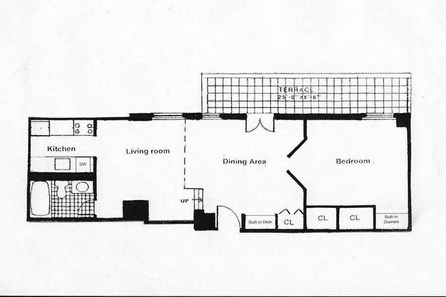 Floorplan for 143 Ave B, 4A