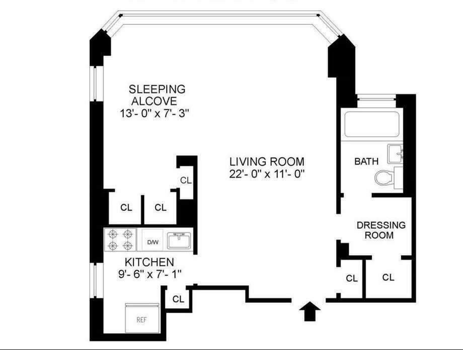 Floorplan for 230 East 79th Street, PHA