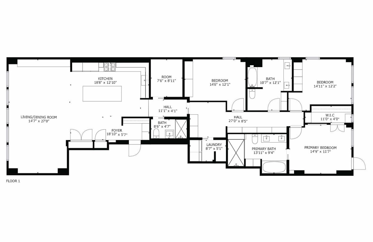 Floorplan for 12 West 17th Street, 5TH FLOOR