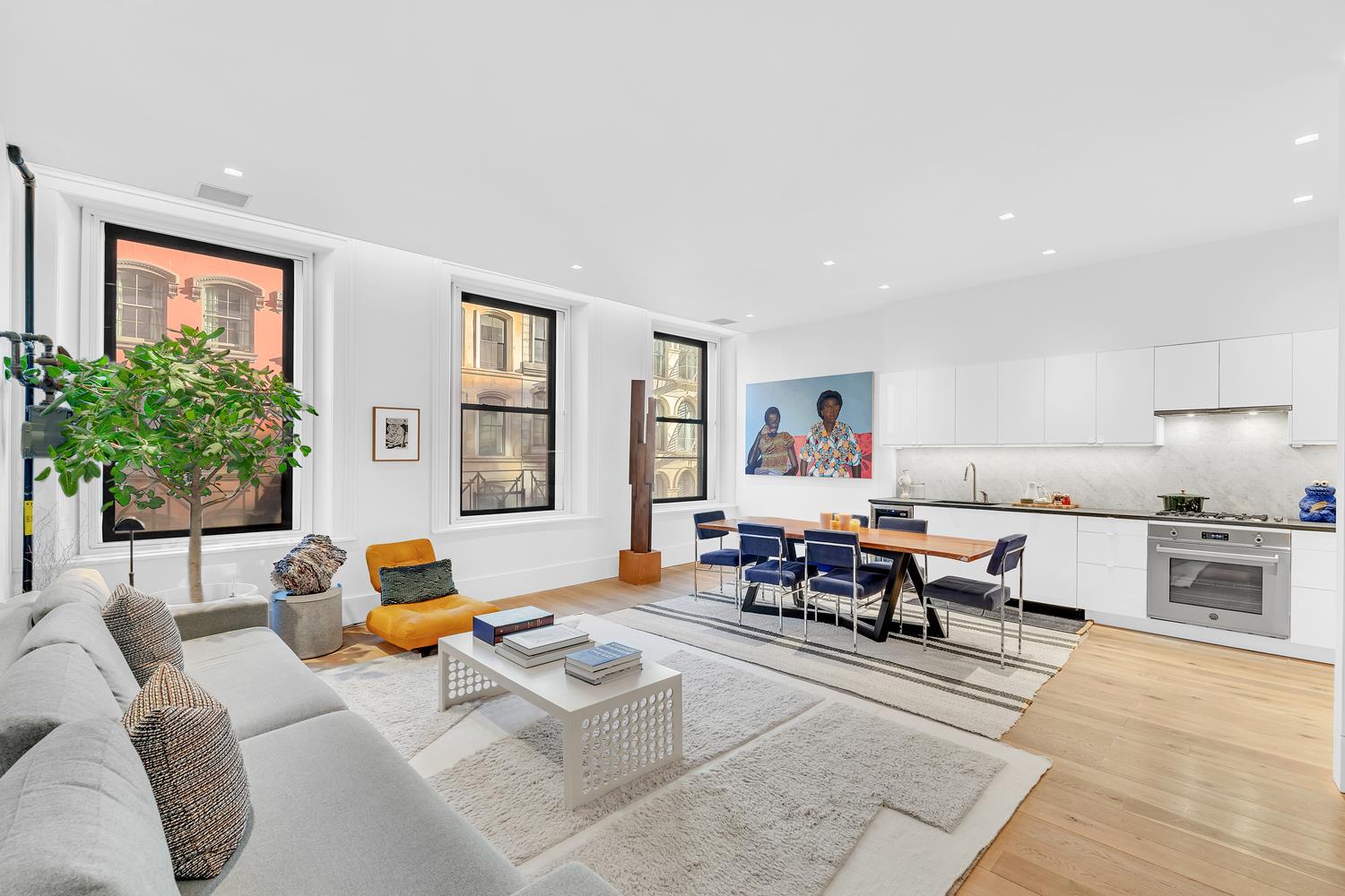 126 Chambers Street 3, Tribeca, Downtown, NYC - 2 Bedrooms  
2 Bathrooms  
4 Rooms - 