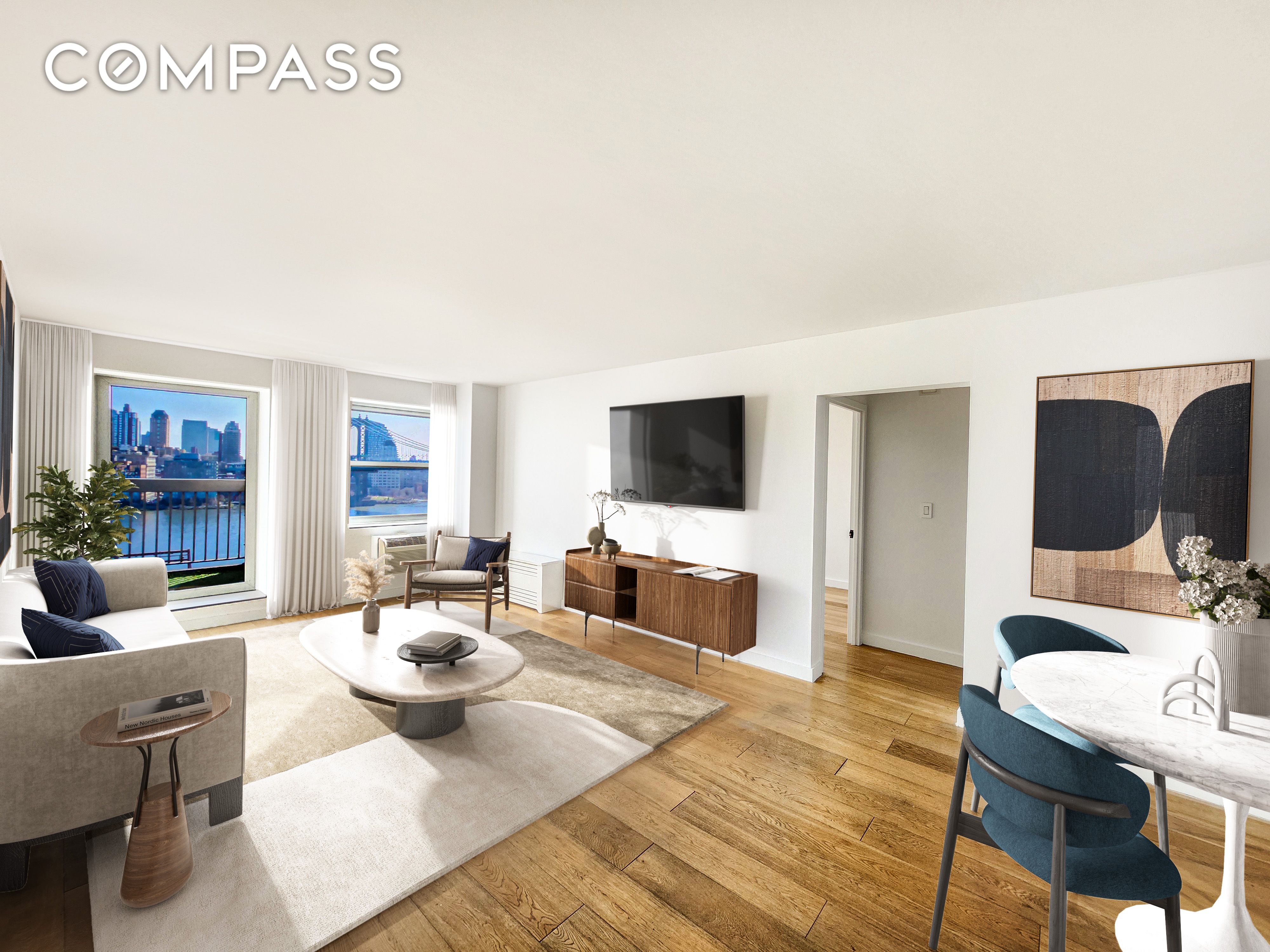 275 South Street 15Uu, Lower East Side, Downtown, NYC - 3 Bedrooms  
2 Bathrooms  
6 Rooms - 