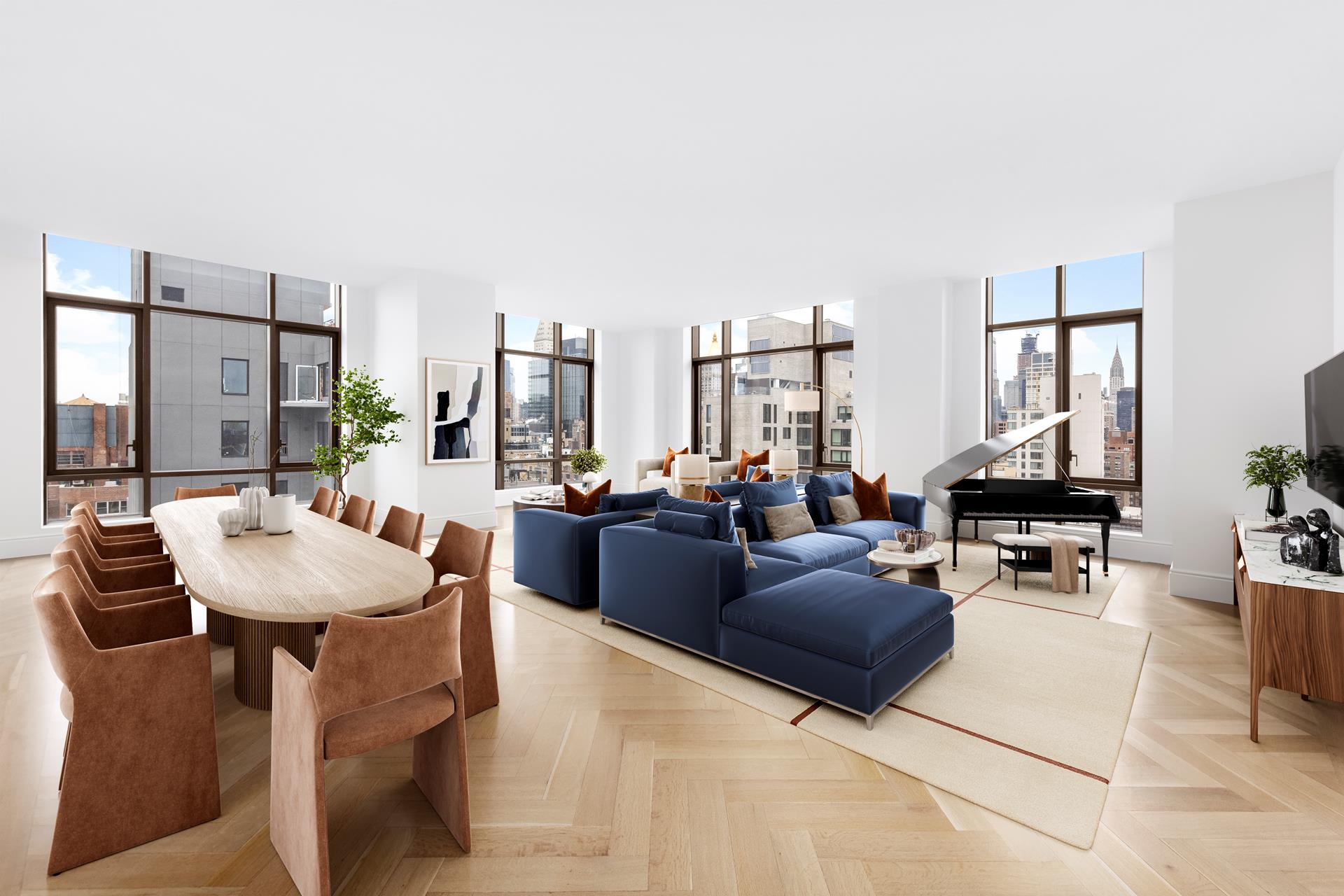215 East 19th Street T16b, Gramercy Park, Downtown, NYC - 4 Bedrooms  
5.5 Bathrooms  
6 Rooms - 