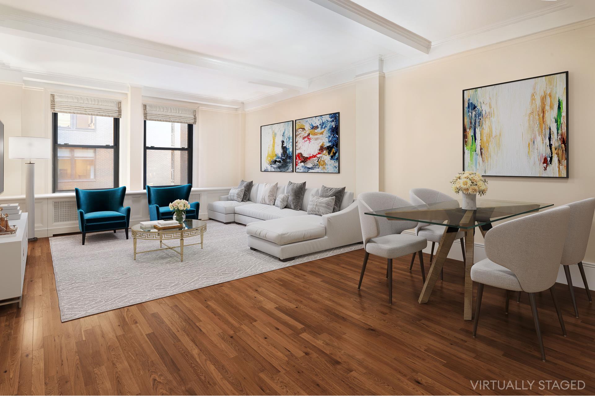 212 East 48th Street 5E, Turtle Bay, Midtown East, NYC - 1 Bedrooms  
1 Bathrooms  
3 Rooms - 