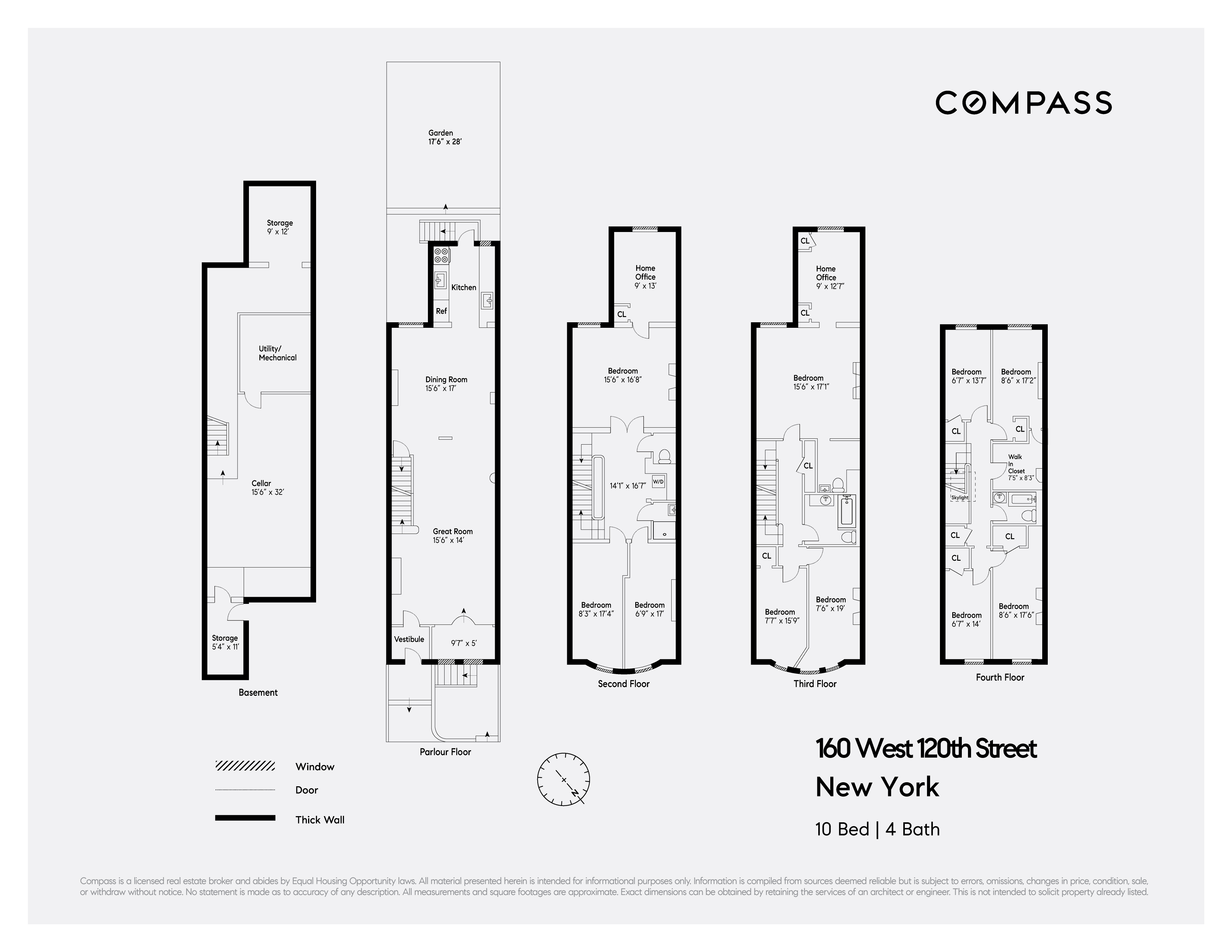 Floorplan for 160 West 120th Street