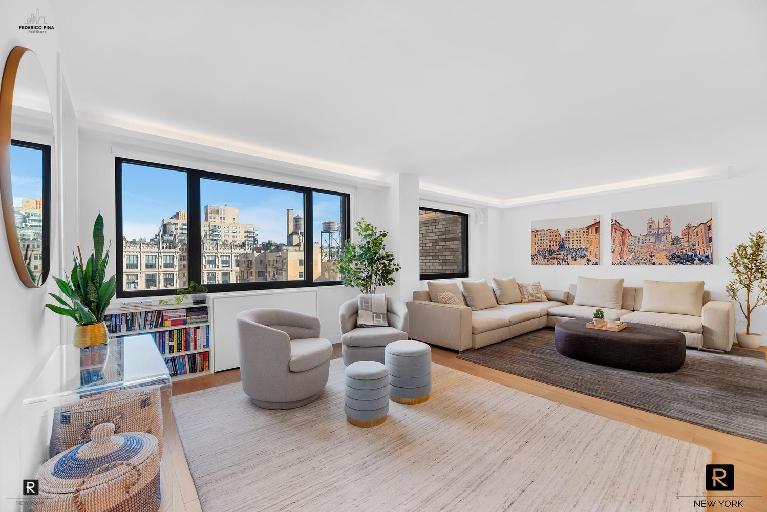 10 West 66th Street 18-D, Lincoln Square, Upper West Side, NYC - 3 Bedrooms  
2 Bathrooms  
5 Rooms - 