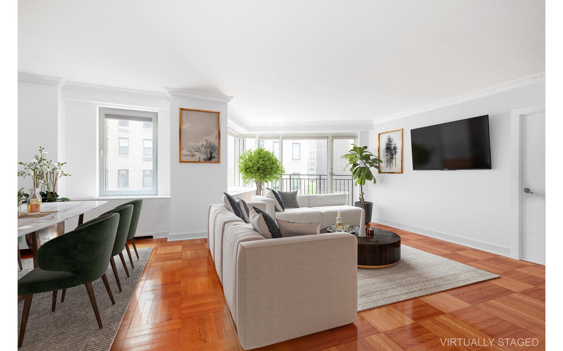 60 Sutton Place 11A, Sutton, Midtown East, NYC - 1 Bedrooms  
1 Bathrooms  
4 Rooms - 