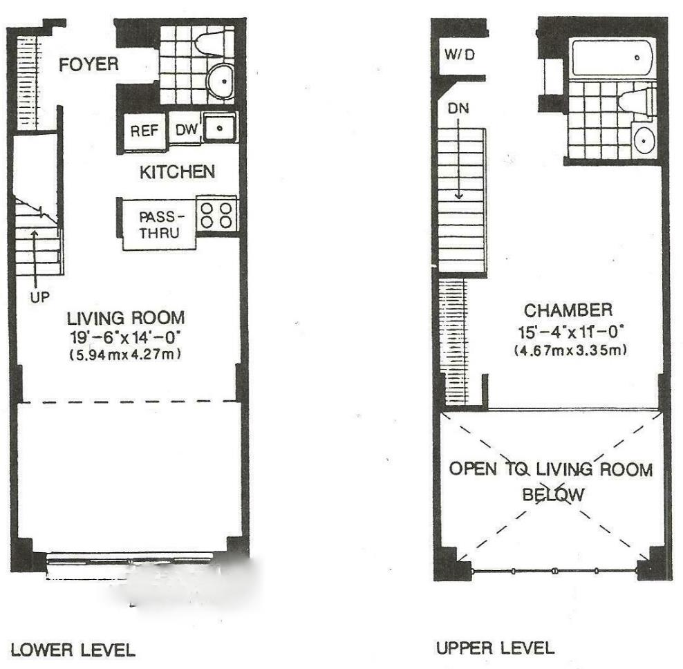 Floorplan for 21 South End Avenue, 214