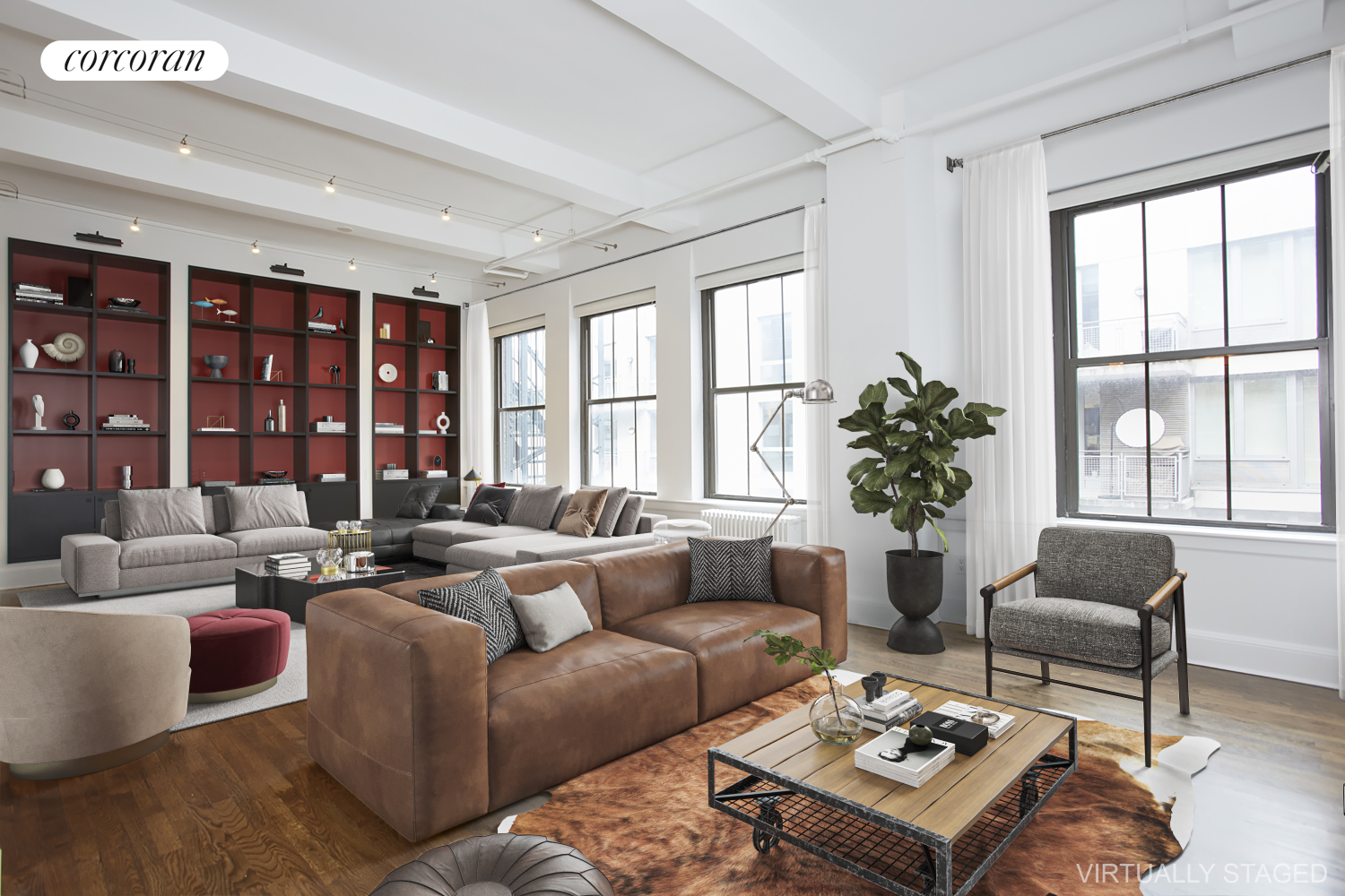 126 West 22nd Street 10S, Chelsea, Downtown, NYC - 2 Bedrooms  
2 Bathrooms  
4 Rooms - 