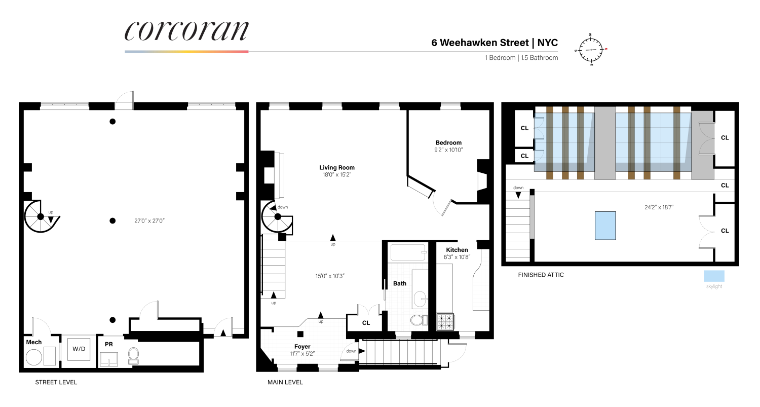 Floorplan for 392 West Street