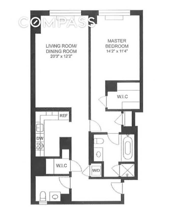 Floorplan for 450 East 83rd Street, 2A