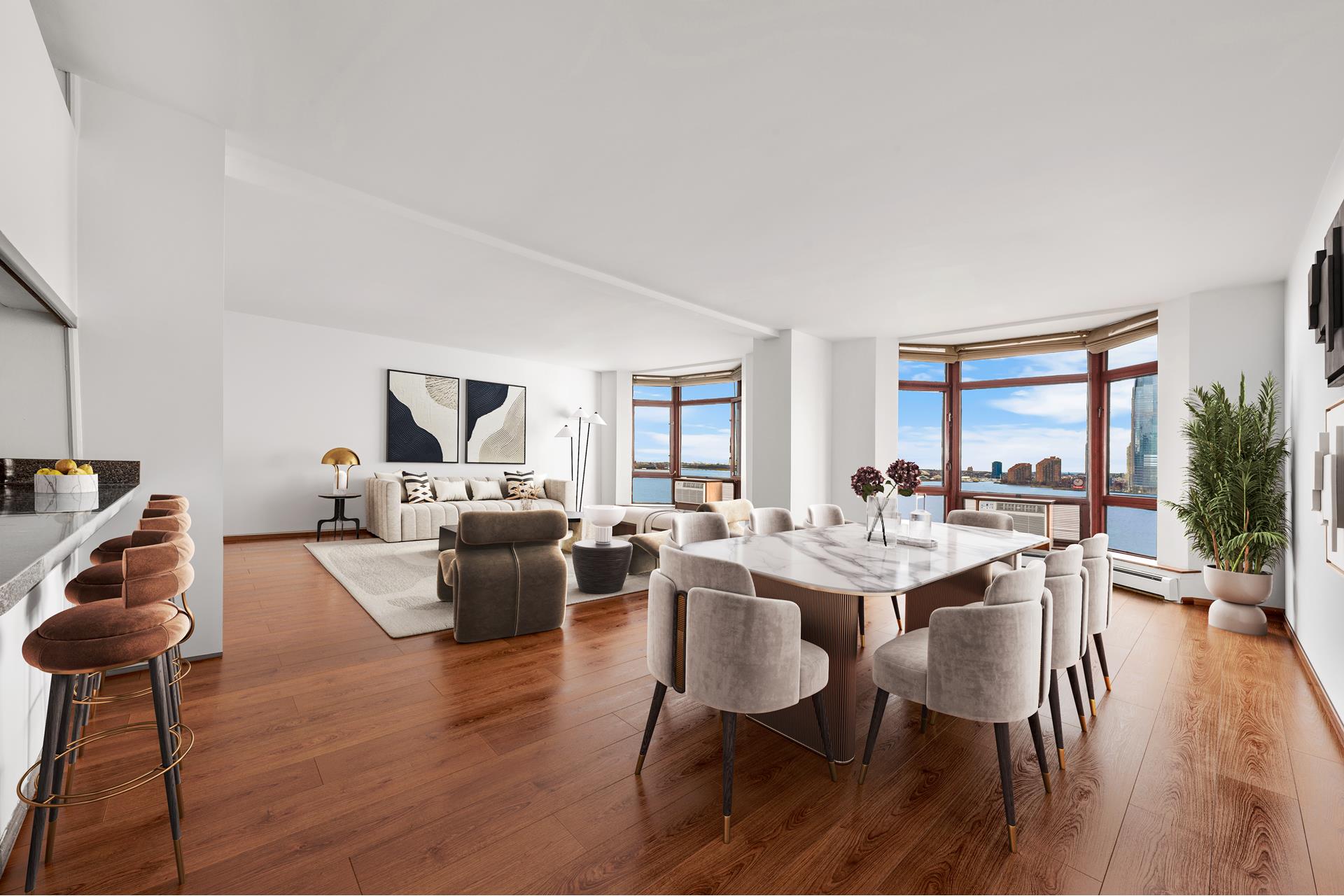 350 Albany Street 10Bc, Battery Park City, Downtown, NYC - 3 Bedrooms  
2 Bathrooms  
6 Rooms - 