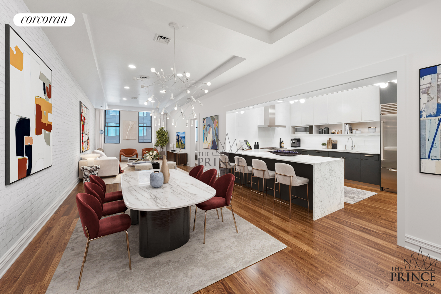 25 Murray Street 3C, Tribeca, Downtown, NYC - 2 Bedrooms  
2 Bathrooms  
5 Rooms - 