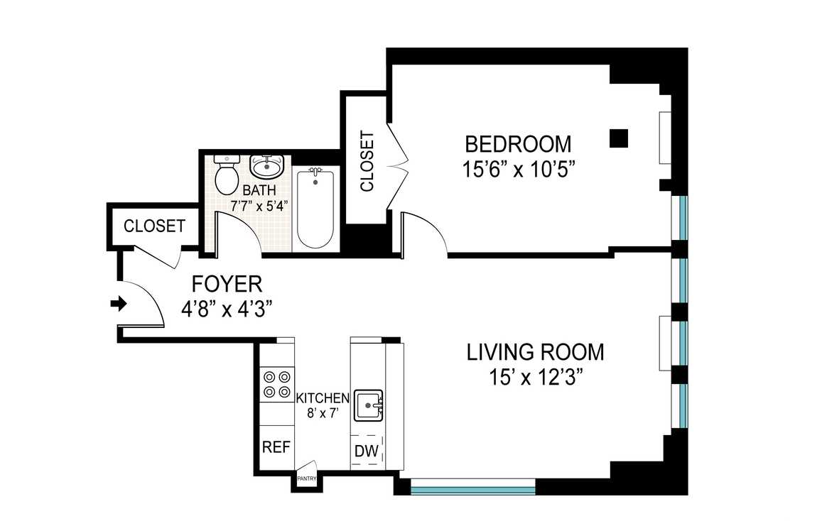 Floorplan for South William Street, 5A