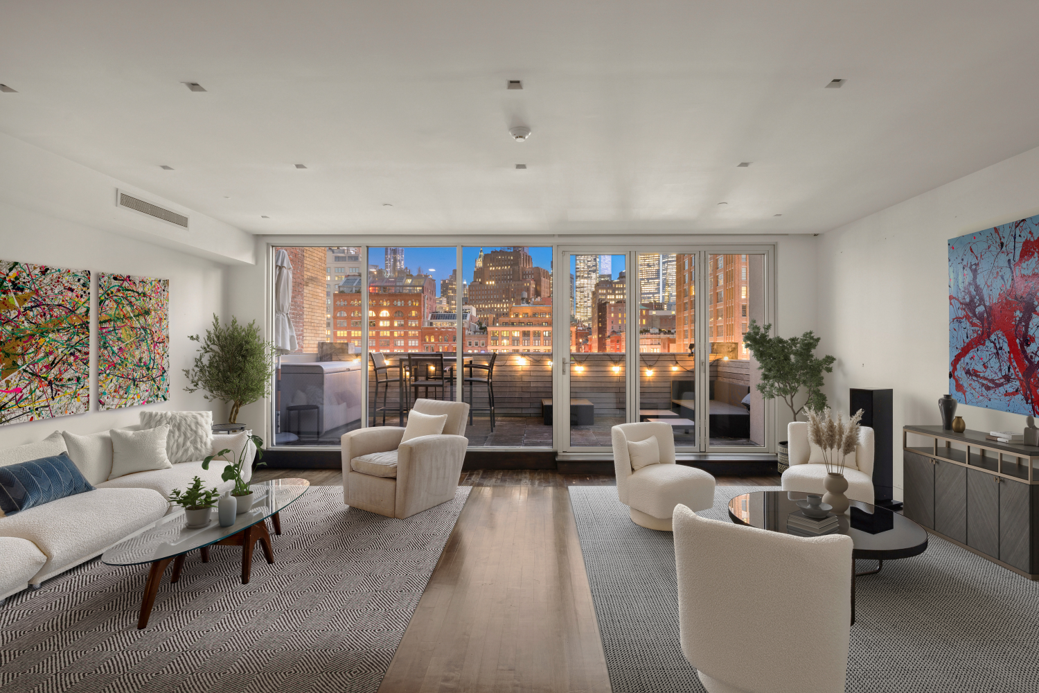 Photo 1 of 46 Laight Street Ph, Tribeca, NYC, $8,995,000, Web #: 1060203869