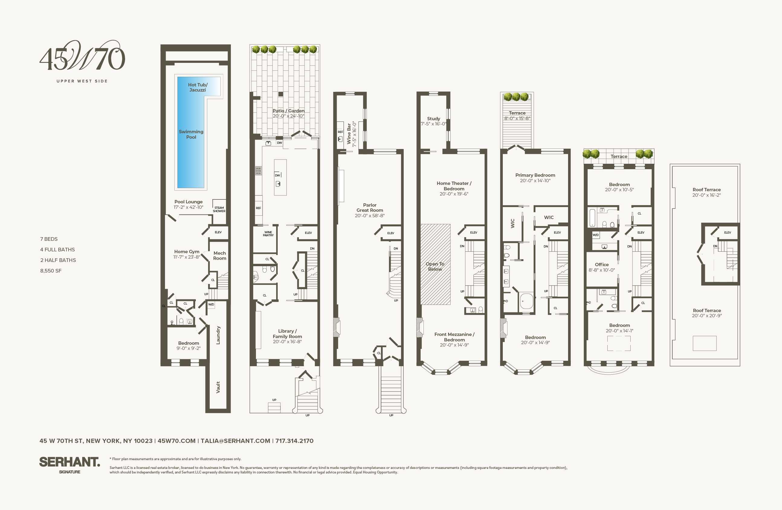 Floorplan for 45 West 70th Street