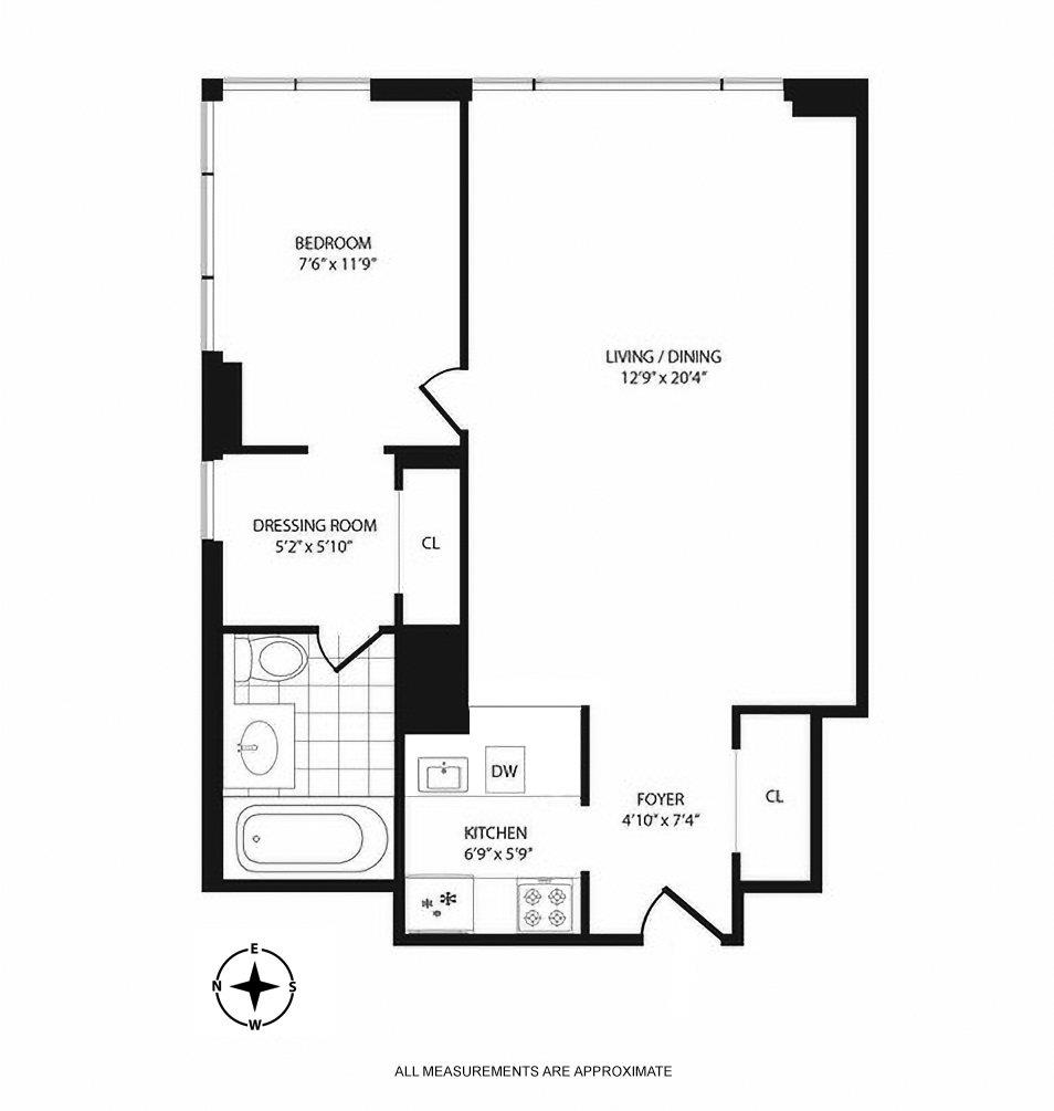 Floorplan for 160 East 65th Street, 14-A