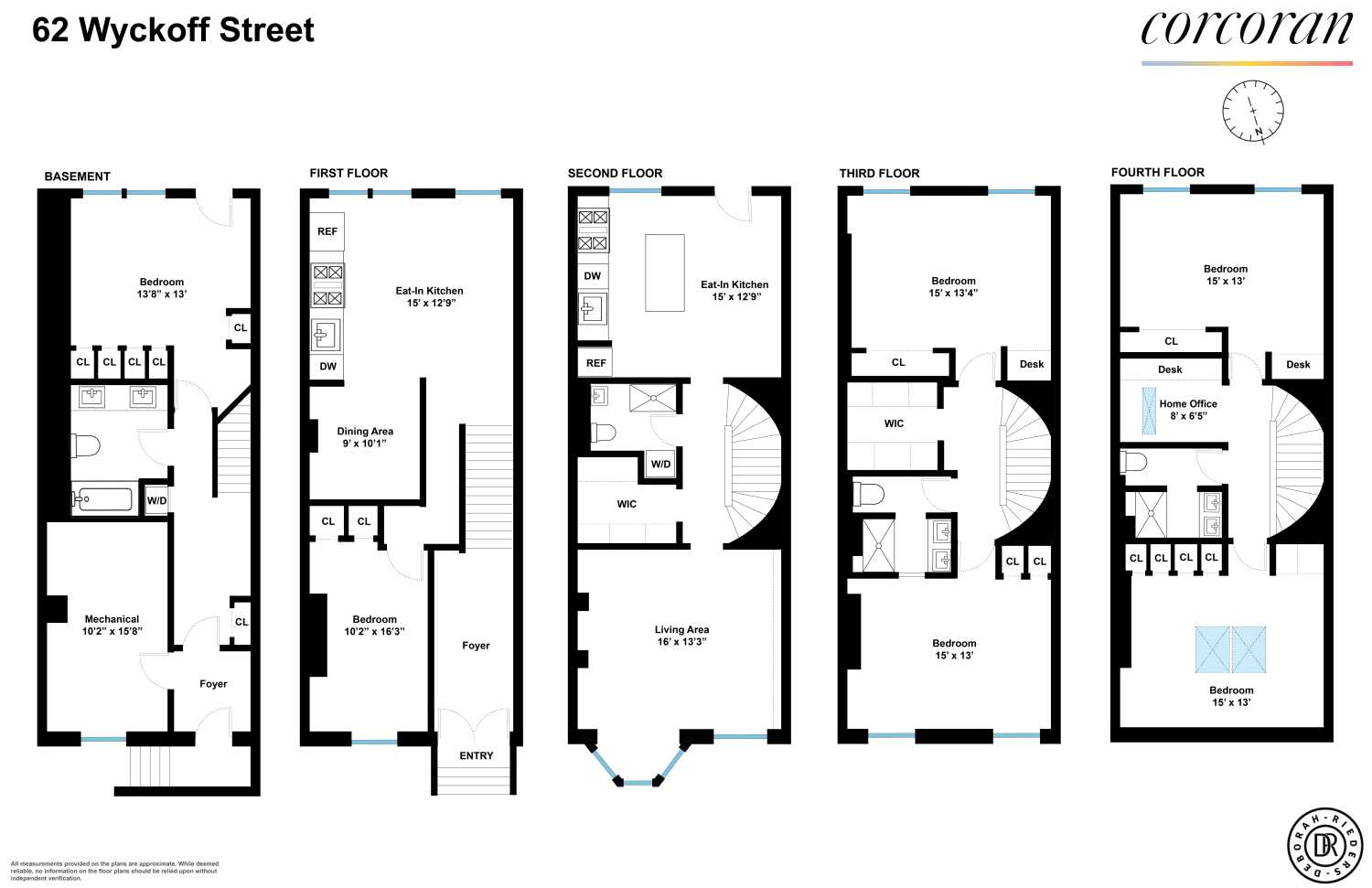 Floorplan for 62 Wyckoff Street