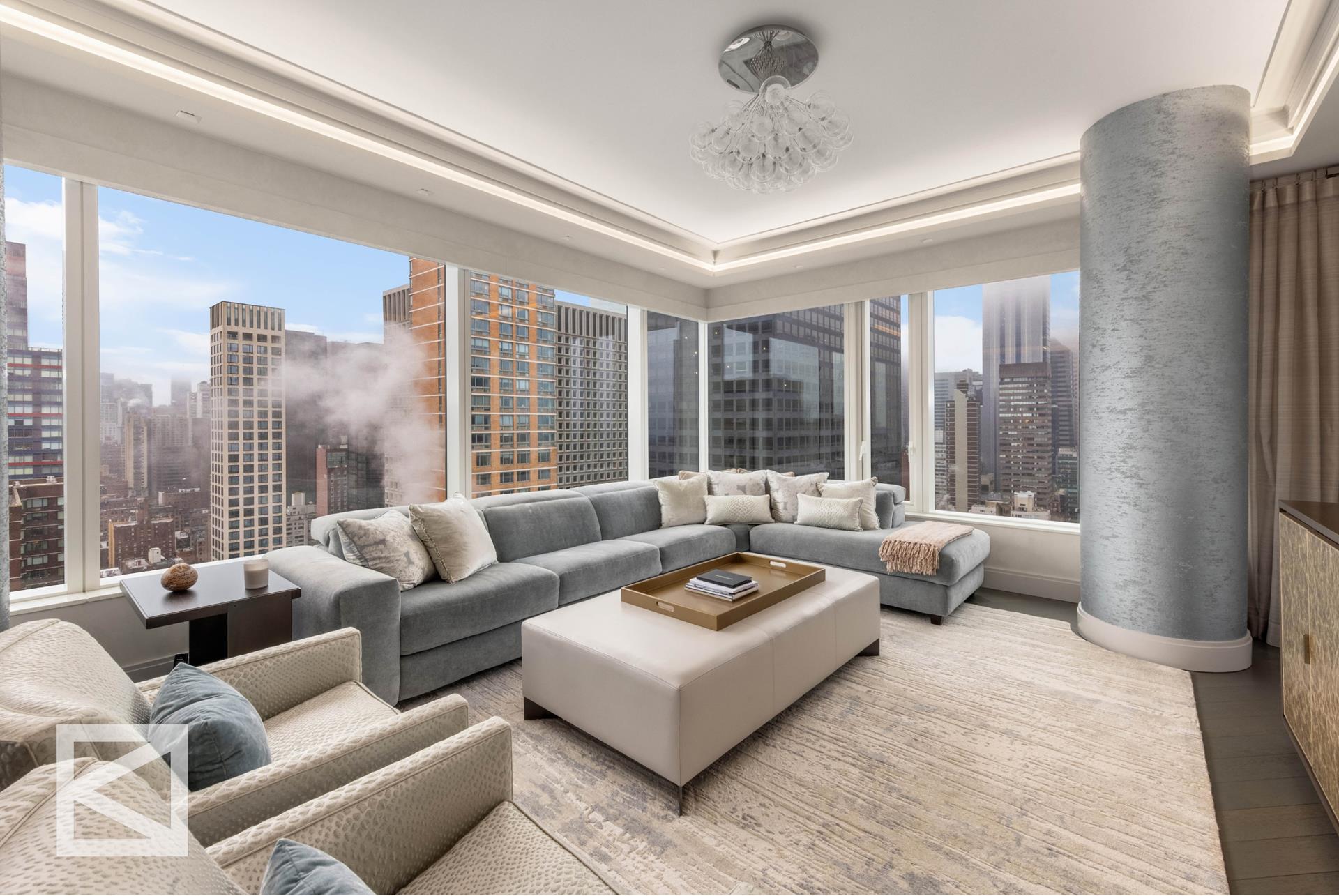 252 East 57th Street 37D, Sutton, Midtown East, NYC - 3 Bedrooms  
3 Bathrooms  
5 Rooms - 