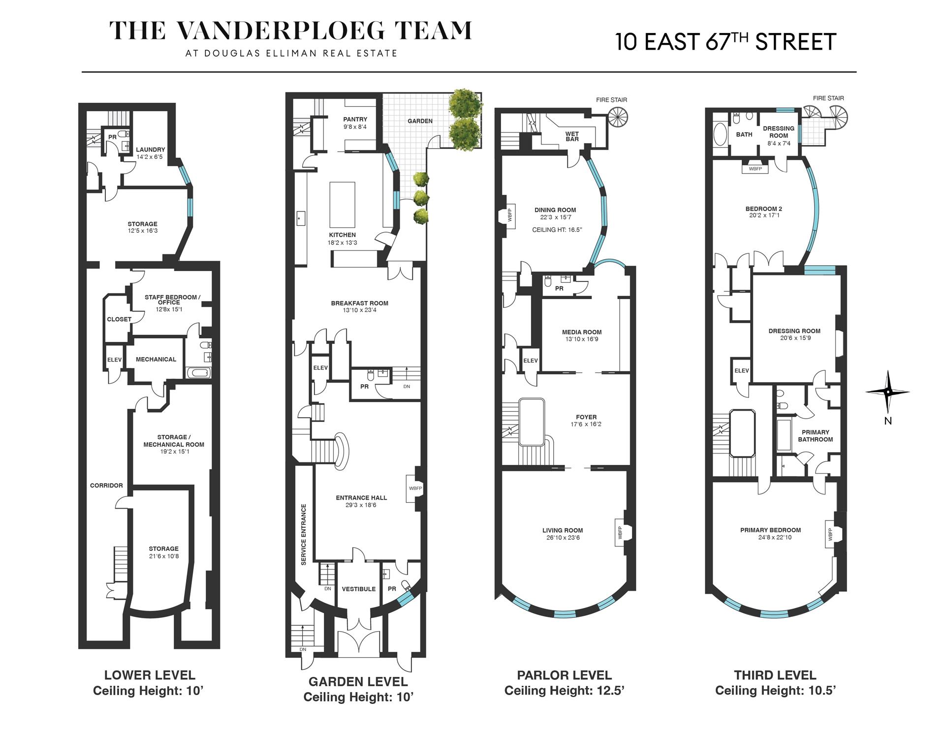 Floorplan for 10 East 67th Street