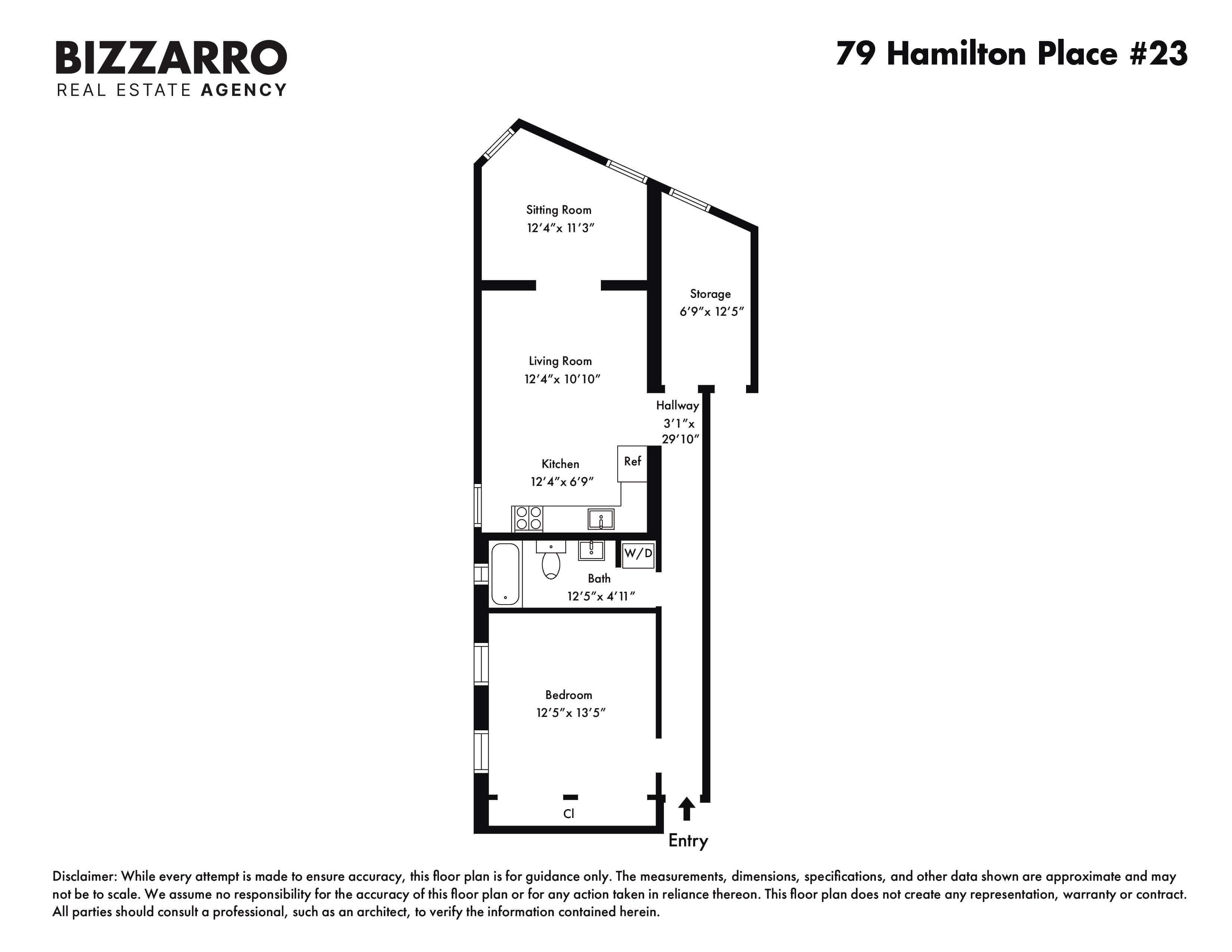 Floorplan for 79 Hamilton Place, 23