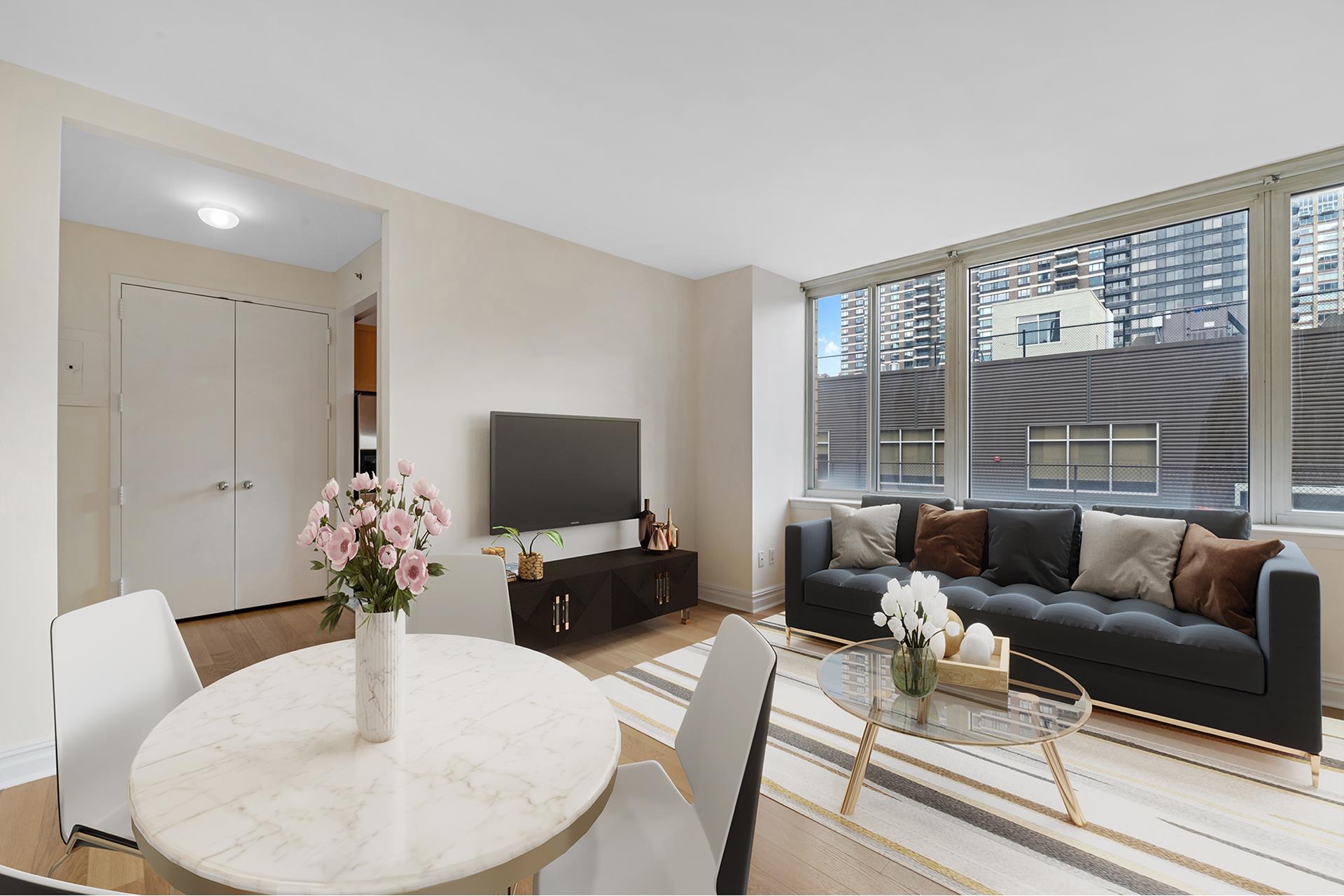401 East 60th Street 7M, Lenox Hill, Upper East Side, NYC - 1 Bathrooms  
2 Rooms - 
