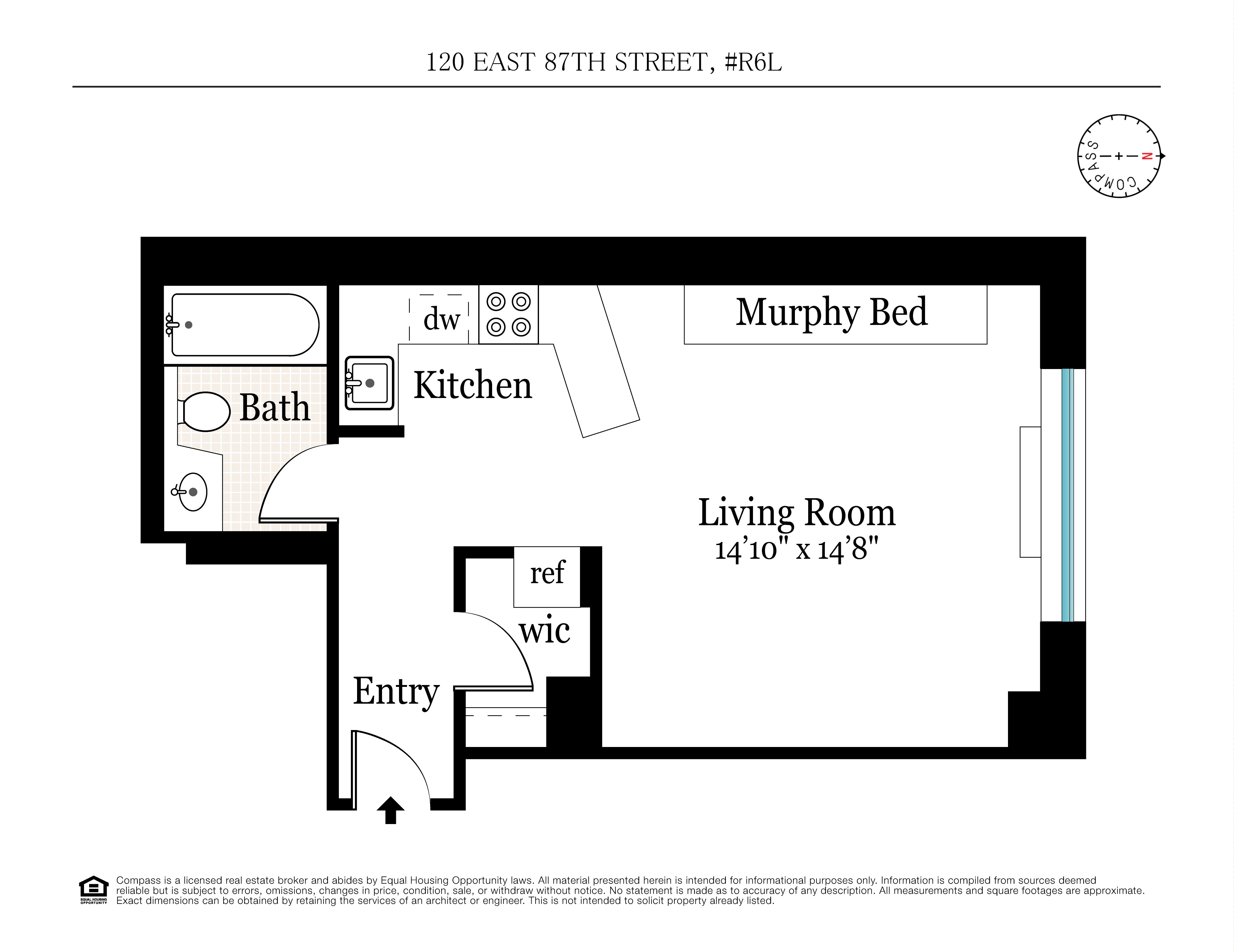 Floorplan for 120 East 87th Street, R6L