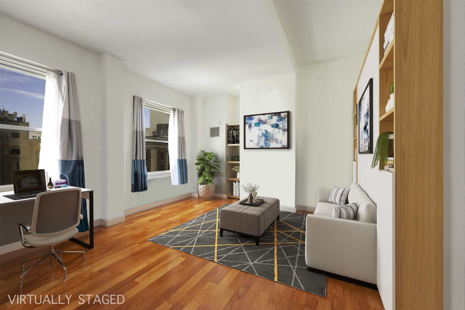 Photo 1 of 88 Greenwich Street 1709, Financial District, NYC, $589,000, Web #: 1061217708