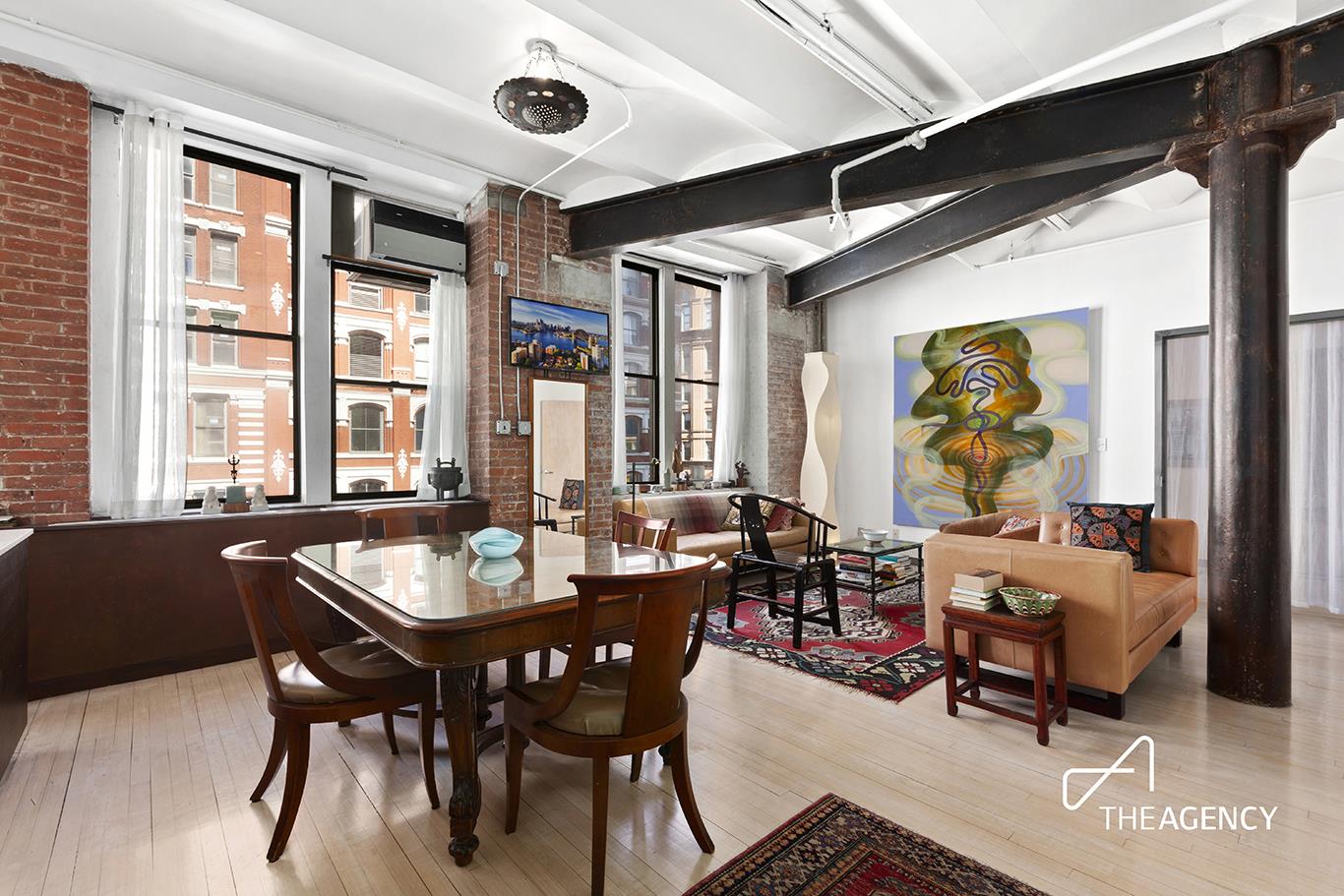 439 Lafayette Street C, Noho, Downtown, NYC - 3 Bedrooms  
2 Bathrooms  
5 Rooms - 