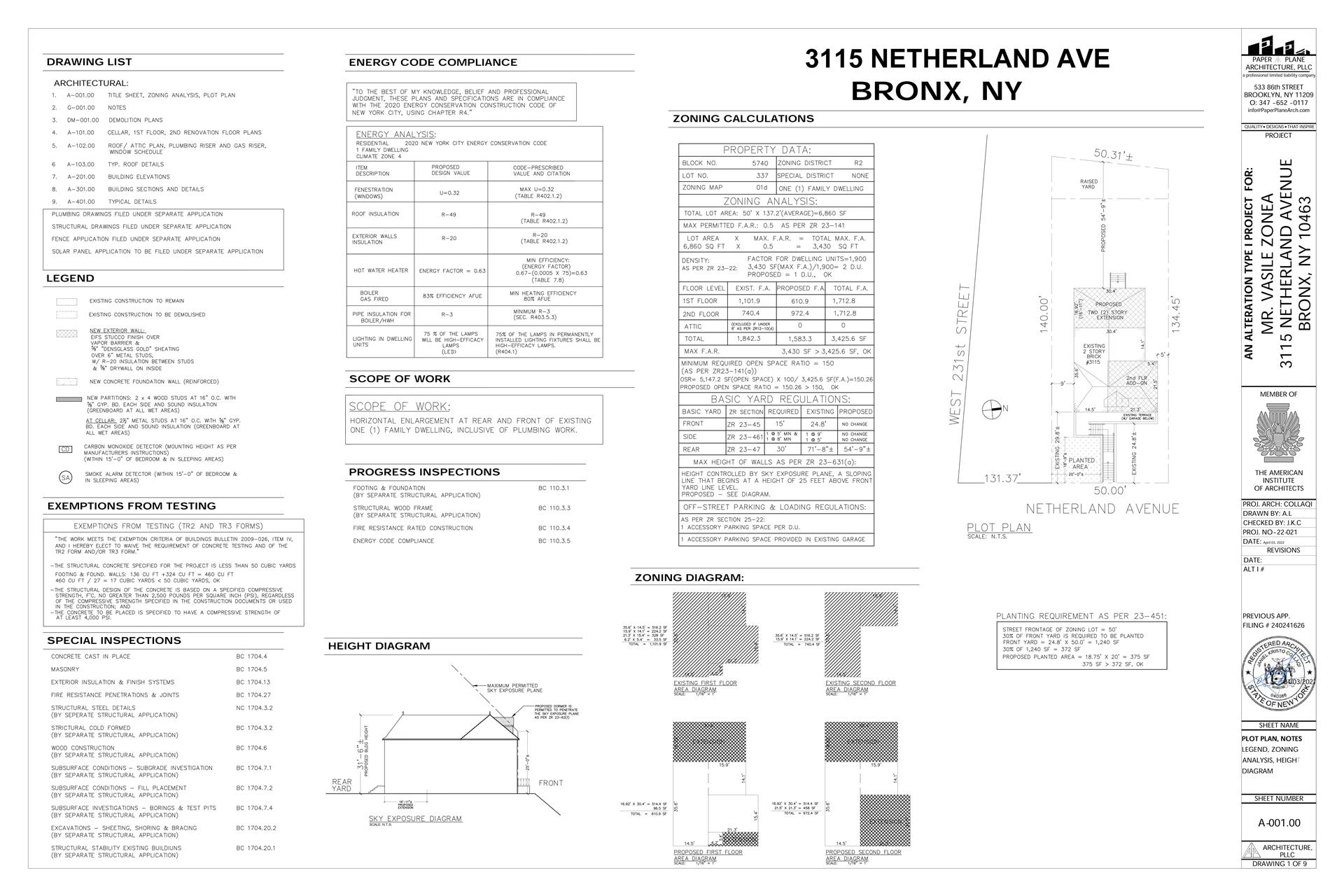 Floorplan for 3115 Netherland Avenue