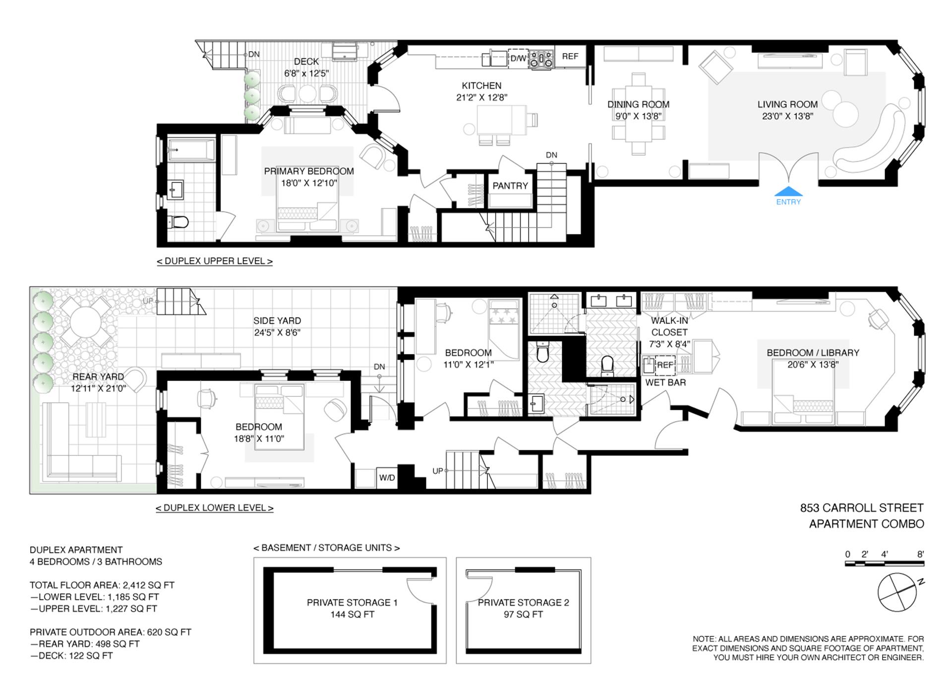 Floorplan for 853 Carroll Street, COMBO