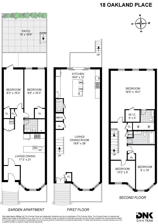 Floorplan for 18 Oakland Place