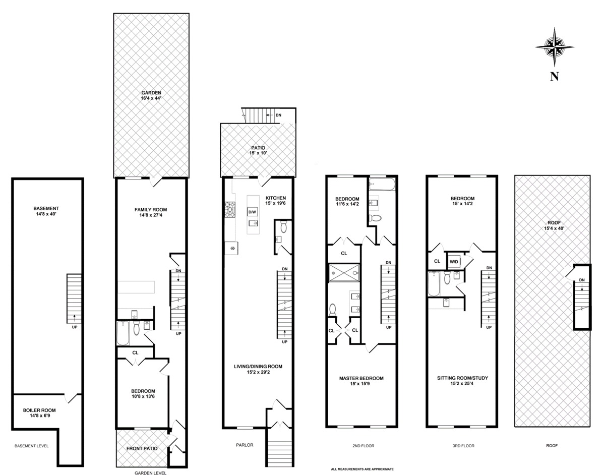 Floorplan for 226 West 132nd Street