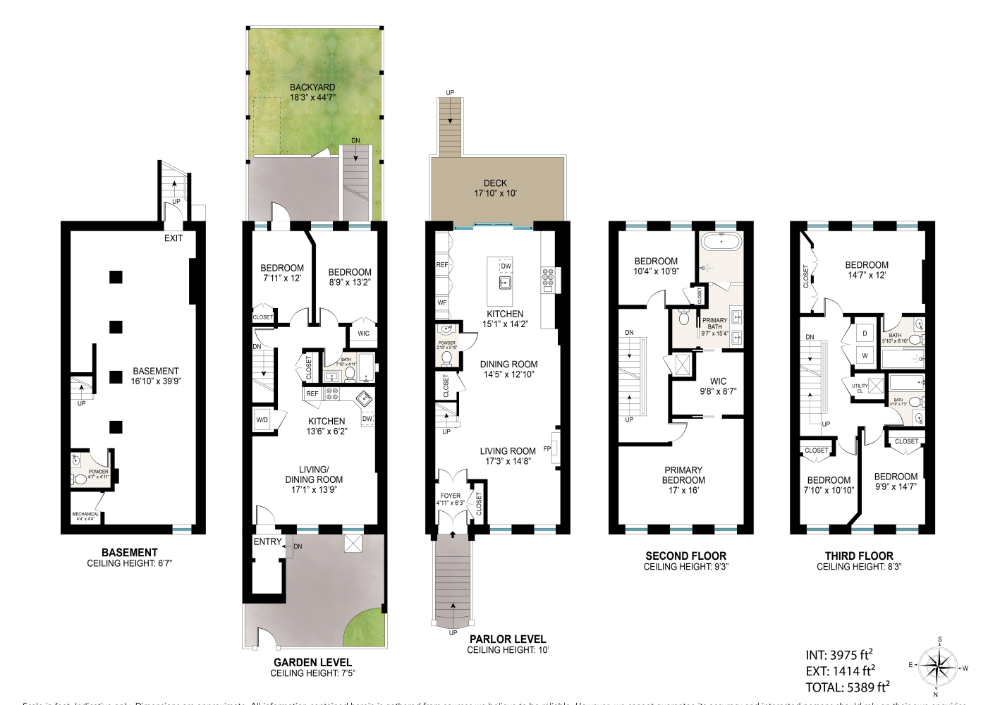 Floorplan for 222 Van Buren Street