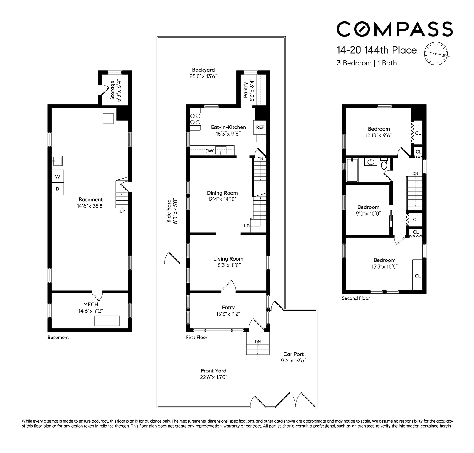 Floorplan for 14-20 144th Place