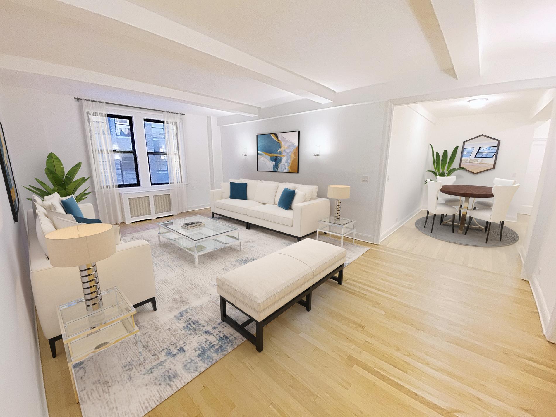 145 East 92nd Street 4-A, Carnegie Hill, Upper East Side, NYC - 3 Bedrooms  
2.5 Bathrooms  
6 Rooms - 