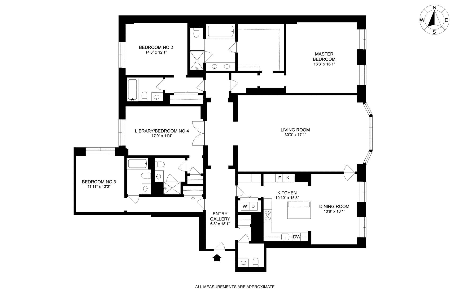 Floorplan for 20 East End Avenue, 9A