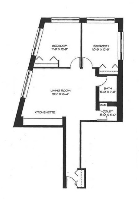 Floorplan for 30-85 Vernon Boulevard