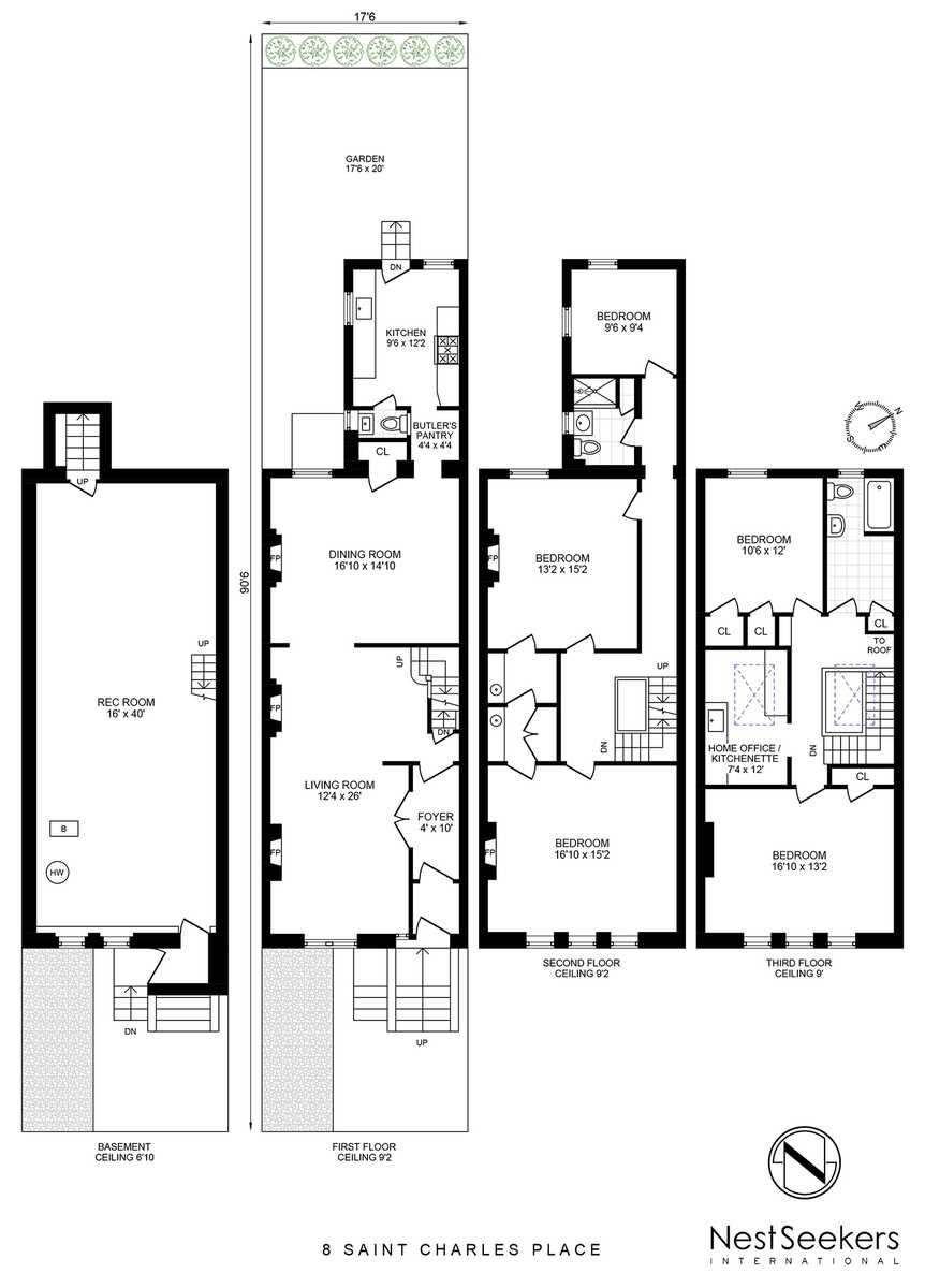 Floorplan for 8 St Charles Place