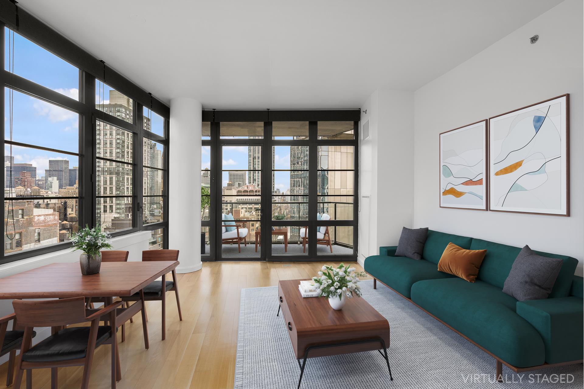 50 West 30th Street 20B, Nomad, Downtown, NYC - 2 Bedrooms  
2.5 Bathrooms  
4 Rooms - 
