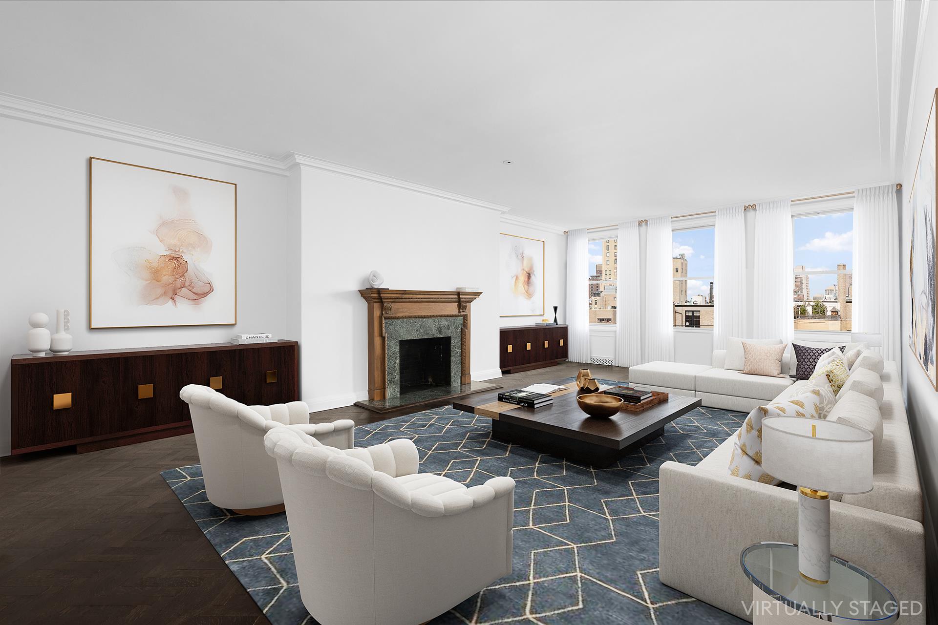 784 Park Avenue 17B, Lenox Hill, Upper East Side, NYC - 4 Bedrooms  
4 Bathrooms  
8 Rooms - 