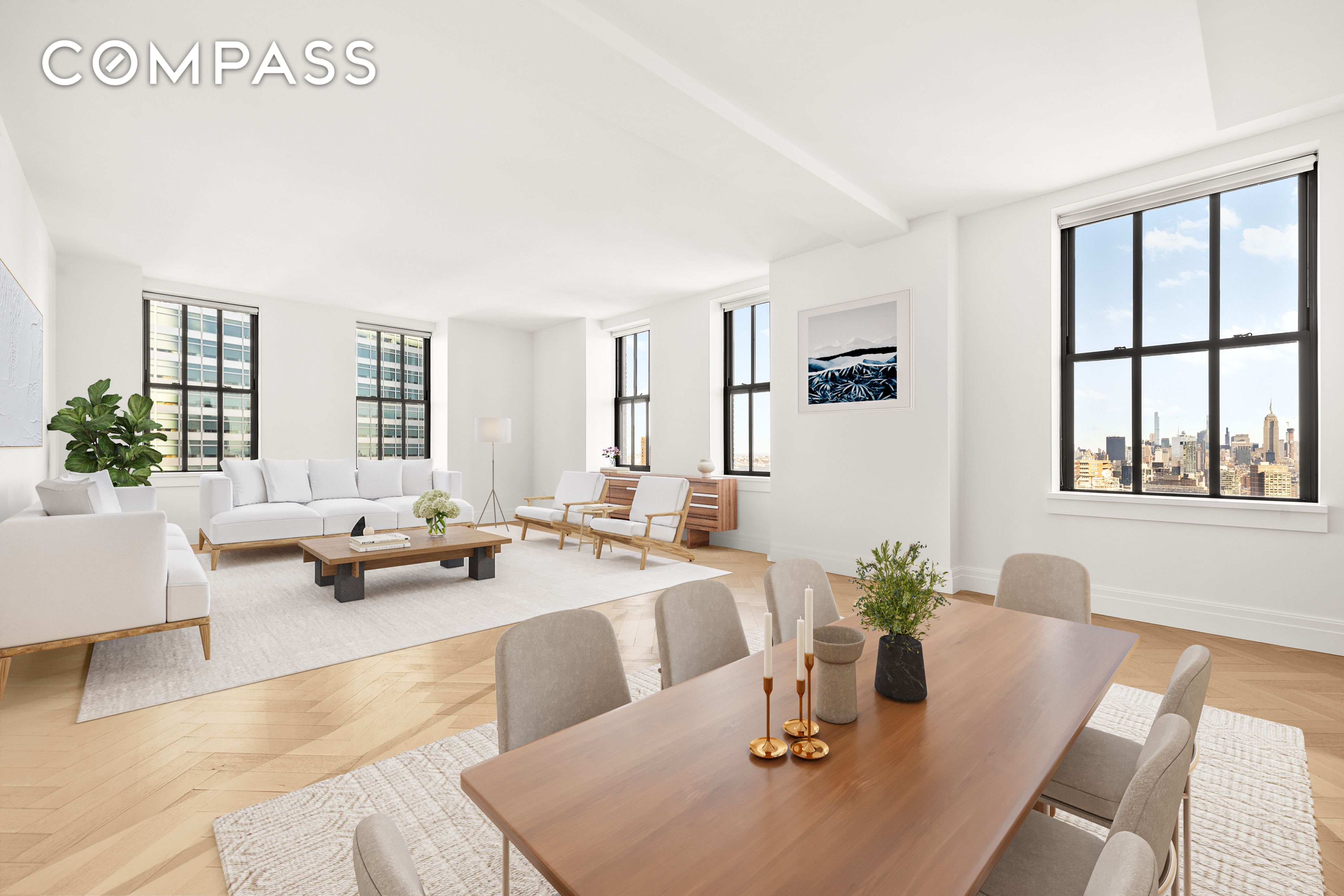 100 Barclay Street 27B, Tribeca, Downtown, NYC - 4 Bedrooms  
4 Bathrooms  
8 Rooms - 