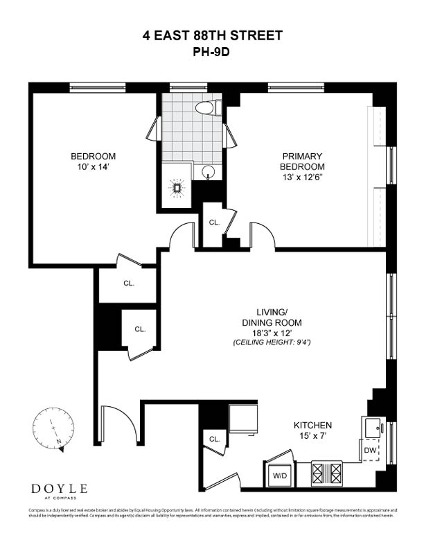 Floorplan for 4 East 88th Street, PH9D