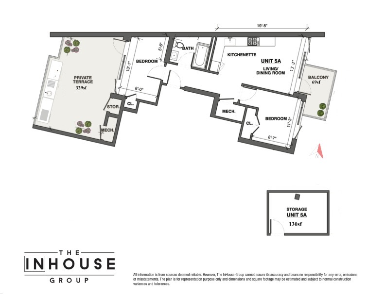 Floorplan for 179 Woodpoint Road, 5A