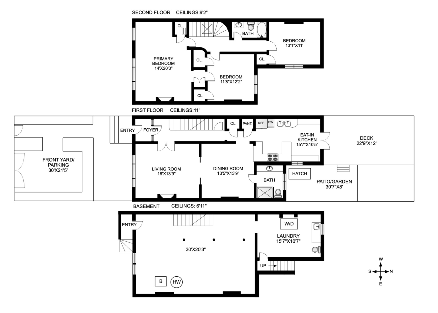 Floorplan for 125 Milton Street