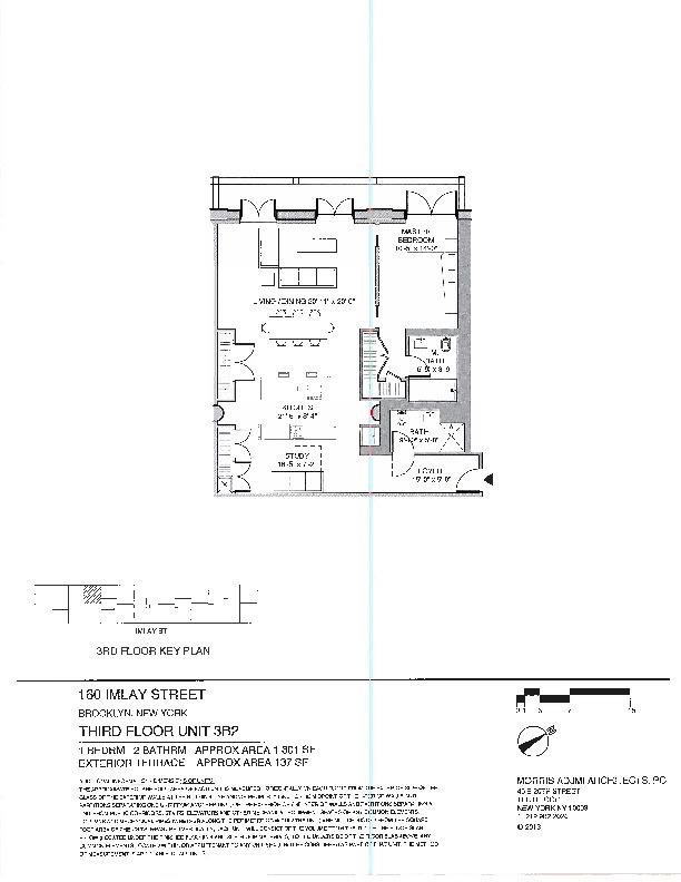 Floorplan for 160 Imlay Street, 3-B2