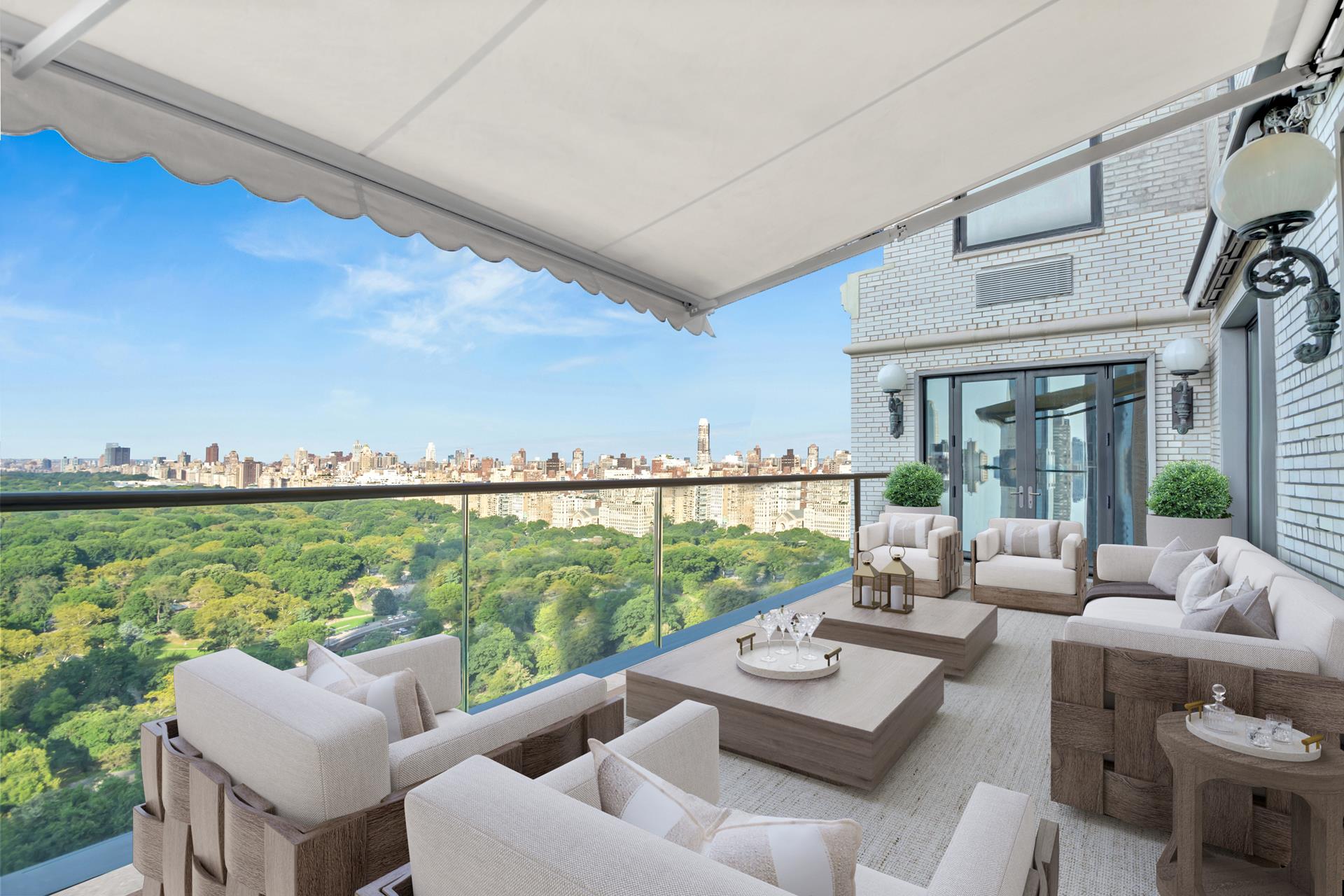 150 Central Park 29West, Central Park South, Midtown West, NYC - 3 Bedrooms  
4.5 Bathrooms  
7 Rooms - 