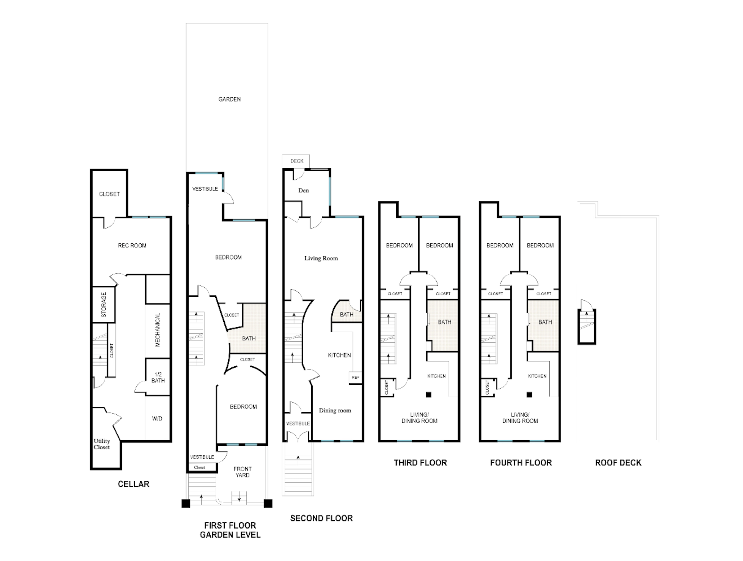 Floorplan for 112 West 119th Street, TWHS