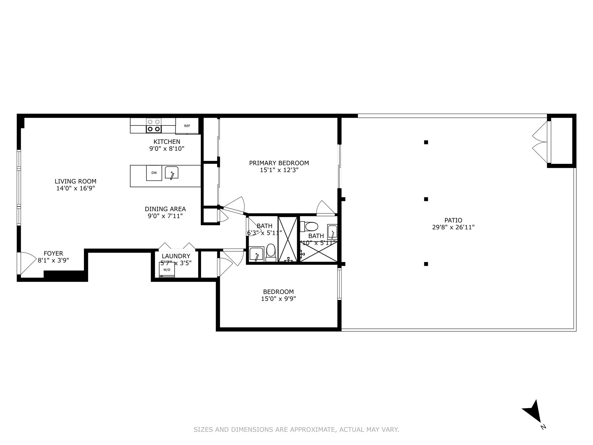 Floorplan for 145 George Street, 1