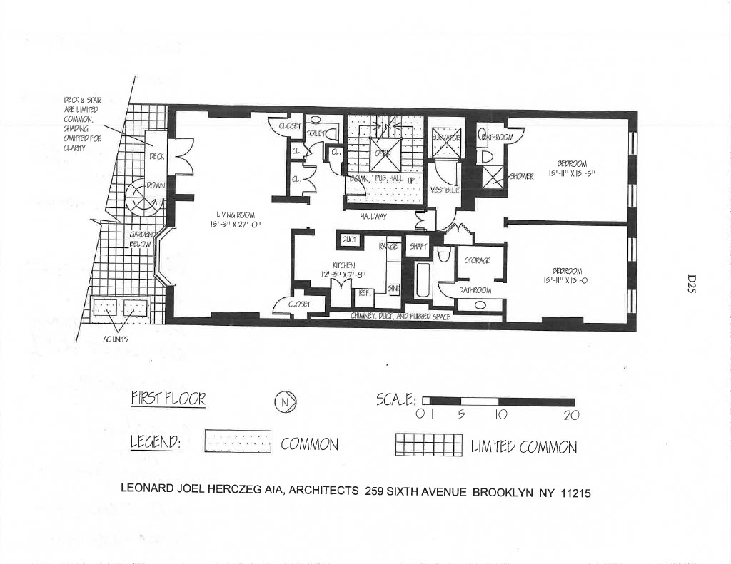 Floorplan for 214 East 70th Street, 1