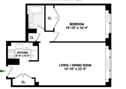 Floorplan for 301 East 66th Street, 6B